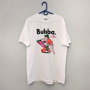 Graphic Tee TN Studz Bubba Gorilla 80s Florescent Worth Baseball T-shirt XL
